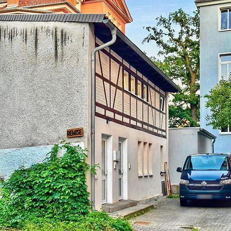 Die Remise Mit Kostenlosem Parkplatz Direkt Vor Der Tuer Erfurt Eksteriør bilde